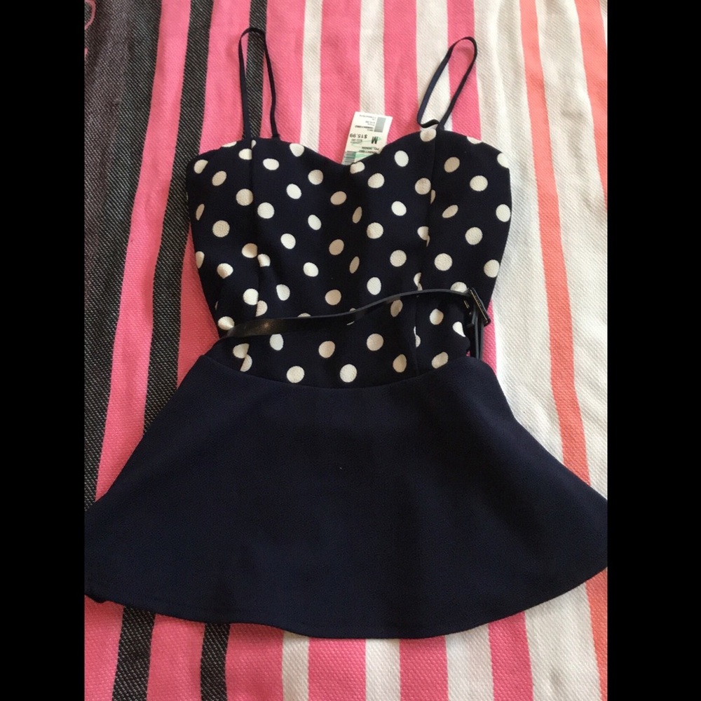 New Papaya Polka Dot Top